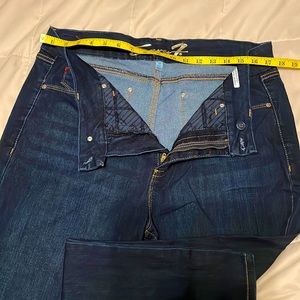 Dark blue 7 jeans - smoke free home